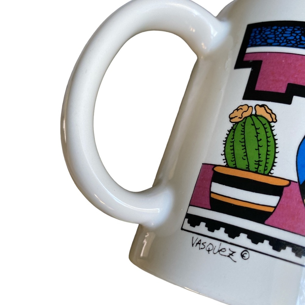 Vintage Vasquez “Circle of Song” Artwork Mug”